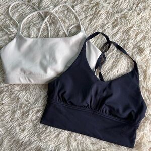 Aerie/Gap Fit Blue White Sports Bra Size XXS/XS